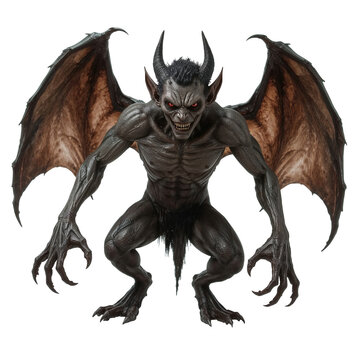 Detailed Lucid Realism High-Resolution Stock Photo of a Terrifying and Ferocious Aswang Creature