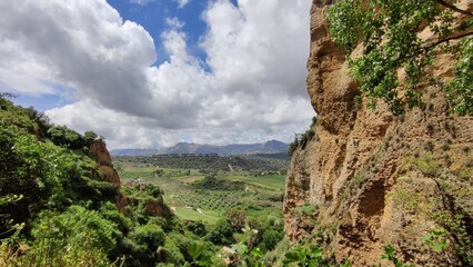 Nature view around Ronda, Spain