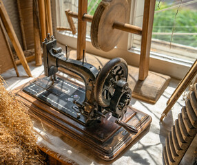 old sewing machine