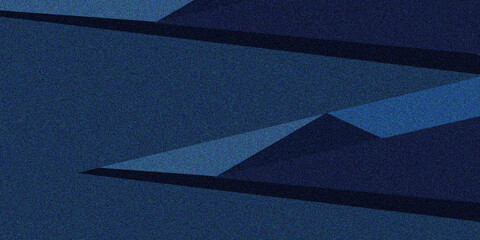 Black dark navy blue silver abstract pattern background. Geometric shape. Line triangle angle fold polygon diamond 3D. Color gradient ombre. eps10