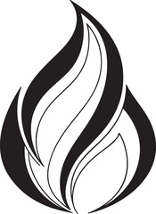 Set of fire flame vector icons. Collection of fire and flame icons. Bonfire icons, flaming elements.