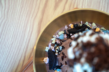 Delicious Dessert in Elegant Bowl Arrangement