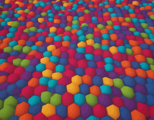 Color Flower Textile design vector, attractive flower fabric design  