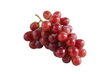 Fototapeta premium red grapes isolated on white