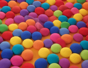 Color Flower Textile design vector, attractive flower fabric design  