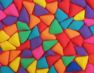 Color Flower Textile design vector, attractive flower fabric design  