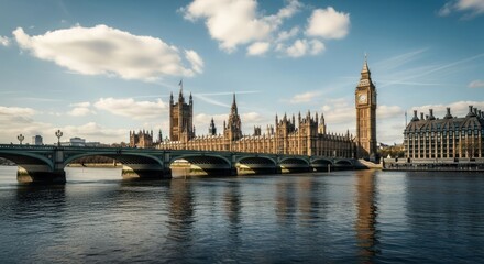 Fototapeta premium London's landmark with bridge view