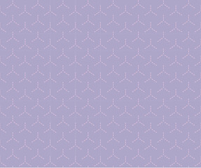 Seamless Abstract Geometric Pattern – Modern Minimal Design for Background, Wallpaper, Wrapping Paper, Textile, and Web Design, vector seamless pattern with flowers