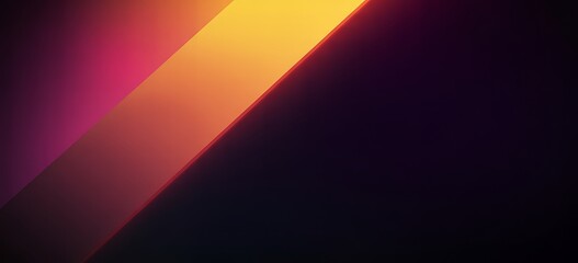 Modern Abstract Background with Diagonal Gradient of Pink Orange and Dark Purple Creating Dynamic Design Elements