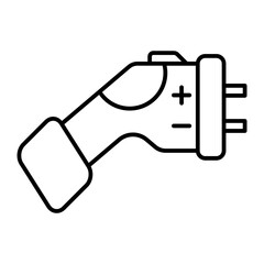 Charger socket icon