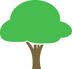 Tree Icon, Detailed tree silhouettes of various trees, Palm tree summer logo, Vector Illustration !