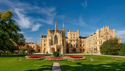 Lednice Castle, South Moravia, Czech Republic