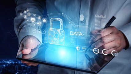 Cyber security protection and cyber security strategies against cyber threats, system hacks, digital breaches, network attacks, and safeguarding data with strong cyber security infrastructure. Muxer