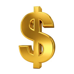 golden dollar sign