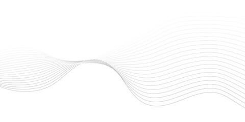 Abstract wave element for design digital frequency track equalizer, Abstract vector background with gray wavy lines.