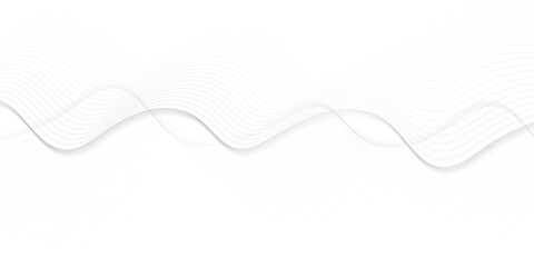 Abstract wave element for design digital frequency track equalizer, Abstract vector background with gray wavy lines.