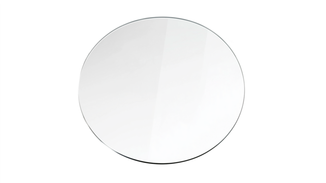 Glass plate on transparent background. Realistic screen glass, window mockup, clear glass showcase, glossy plastic glare frame, acrylic with glares and light, clear rectangular plate, plexiglas, 3d.