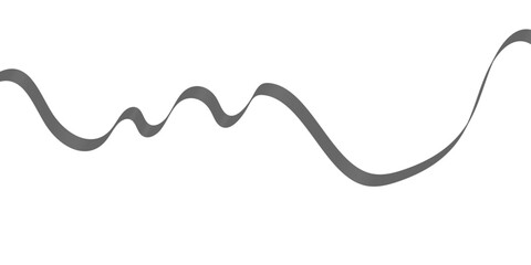Abstract wave element for design digital frequency track equalizer, Abstract vector background with gray wavy lines.
