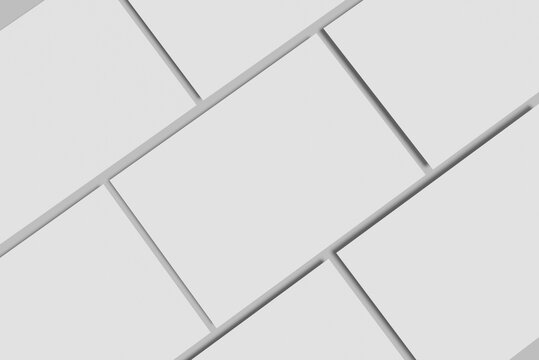a4 certificate blank mockup
