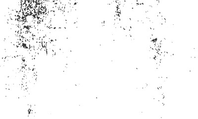 Grunge style black and white background with vintage cracks chips and dots. Worn monochrome grunge background in black and white with cracks and chips
