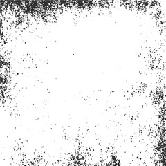 Black white vintage grunge texture with cracked chipped and dotted surface. Distressed black and white grunge background with chips cracks and worn effect