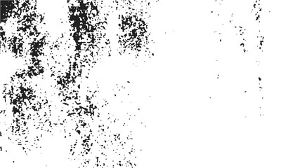 Obraz premium Dirty monochrome grunge background with cracks chips and dotted texture. Grunge black and white background with old worn surface cracks and chips