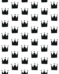 Vector seamless pattern of hand drawn sketch doodle pouch isolated on white background