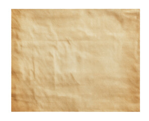 Aged, creased parchment paper