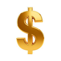 Fototapeta premium golden dollar sign