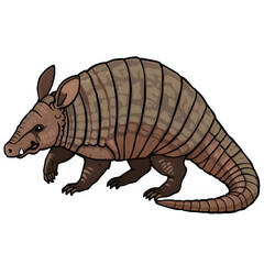 Nine-banded Armadillo (Dasypus novemcinctus), side view