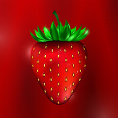 Morango 3d