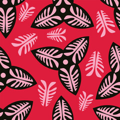 cute flower pattern image for fabric textile or wall decoration
