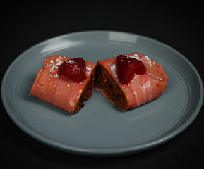 Pastel de salsa roja