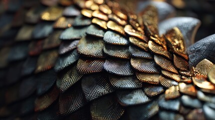 peacock feather close up