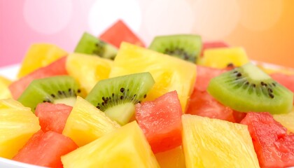 Colorful fruit salad in a bowl (1)