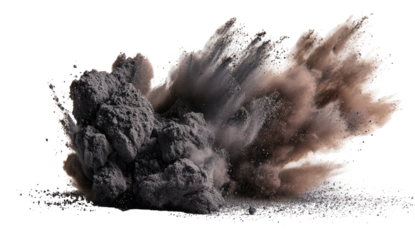 Explosive rock disintegration