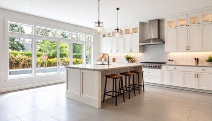 Minimal kitchen interior