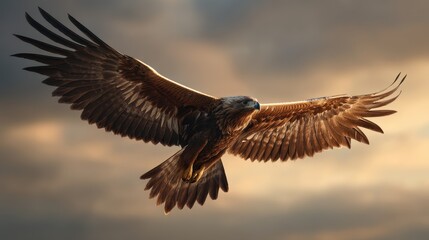 Obraz premium eagle in flight