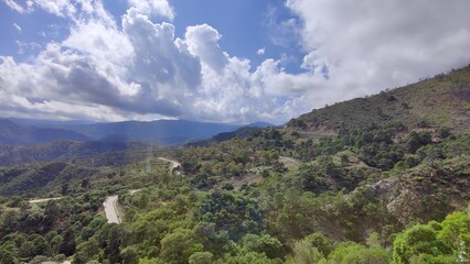 Obraz premium Nature view around Ronda, Spain