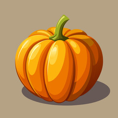 vector illustration of a pumpkin