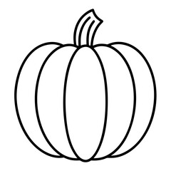 pumpkin on a white background