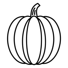 pumpkin isolated on white