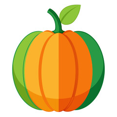pumpkin isolated on white background
