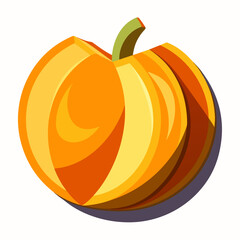 pumpkin isolated on white