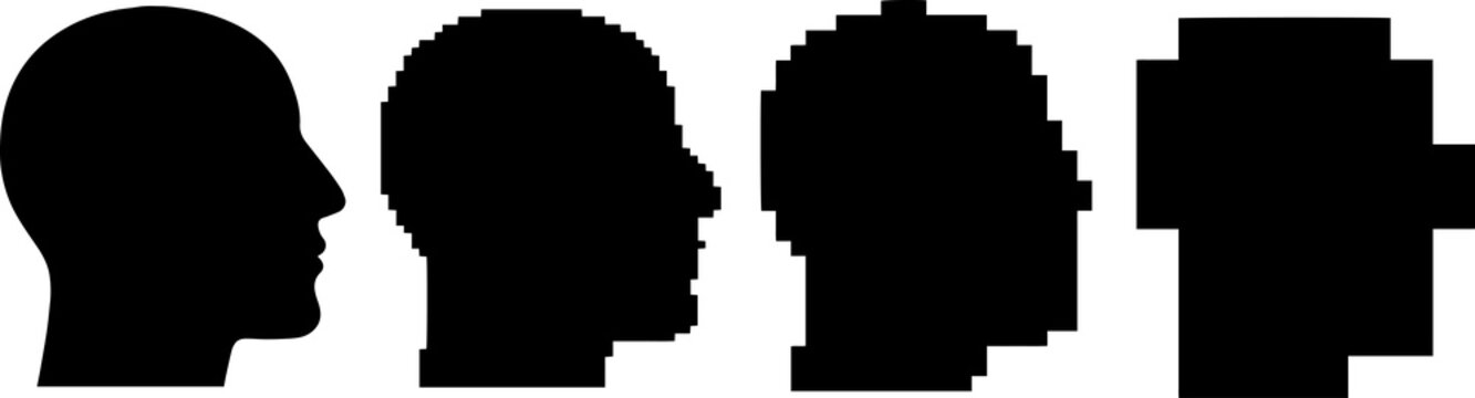 Black Retro futuristic frames. Iconos futuristas. abstract design