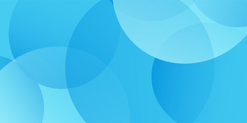 Abstract round blue background. Vector illustration