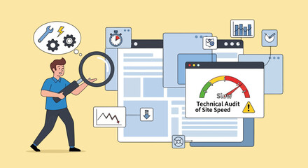 Analyzing Website Speed with a Magnifying Glass For Optimization