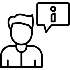 Obraz premium Assistant Icon