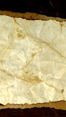 Aged parchment paper texture