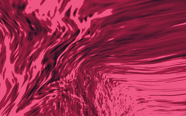 Fototapeta premium Vibrant pink abstract digital art, fluid wave texture noise background